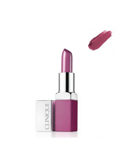 Clinique Pop Lacquer Color de labios + imprimación. Color de barra de labios 16 Grape Pop 3.9gr