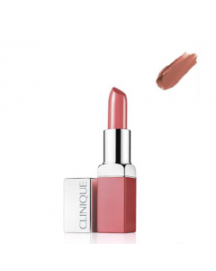 Clinique Pop Lacquer Lip Color + Primer. Pintalabios Color 01 Nude Pop 3.9gr
