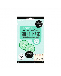 Oh K Sheet Face Mask Pepino Mascarilla Calmante y Refrescante 20ml