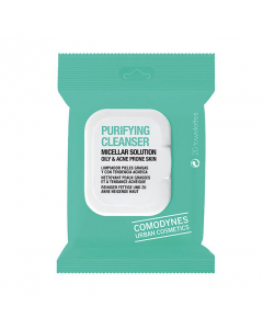 Comodynes Purifying Cleanser Micellar Solution for Oily and Acne-Prone Skin 20 wipes
