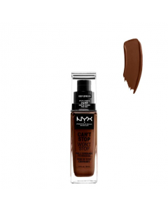 NYX Can&#39;t Stop Won&#39;t Stop Base de maquillaje Cobertura Completa Deep Espresso 30ml
