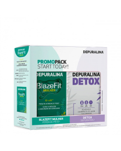 Depuralina Pack Blazefit 60 Capsules + 10 Detox Sticks