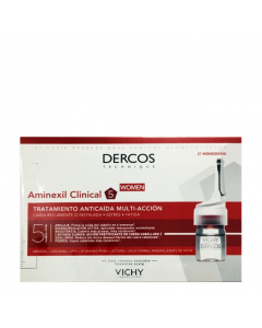 Dercos Aminexil Clinical 5 Women Anti-Hair Loss Treatment 21 ampoules