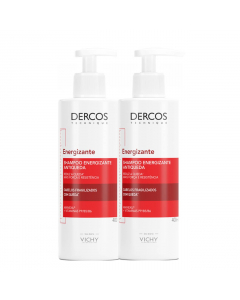 Dercos Energizing Stimulating Shampoo Pack 2x400ml