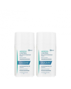 Ducray Hidrosis Control Antiperspirant Roll-On 2-Pack