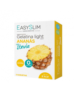 EasySlim Light Gelatina de Piña con Stevia 2x15g
