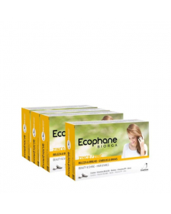 Ecophane Suplemento Fortificante De Zinc Para Cabello Y Uñas 4x60