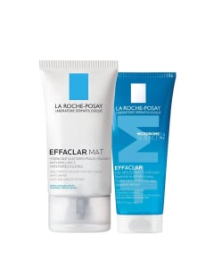 La Roche Posay Pack Effaclar Mat Hidratante + Gel Espumoso Purificante