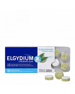 Elgydium Anti-Plaque Chewing Gum x10