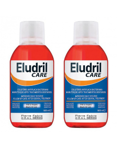 Eludril Care Duo Mouthwash 2x500ml