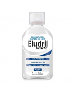 Eludril White Daily Mouthwash Stain Protection 500ml