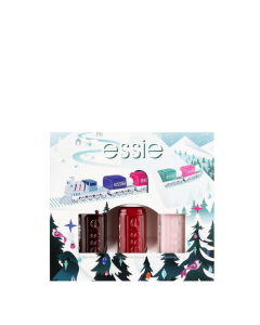 Set de regalo de Navidad Mini Trio de Essie 3x5ml