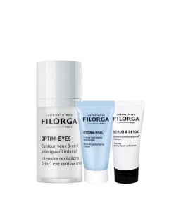 Set de regalo Filorga Optim-Eyes Cream 15ml + Hydra-Hyal + Scrub &amp; Detox