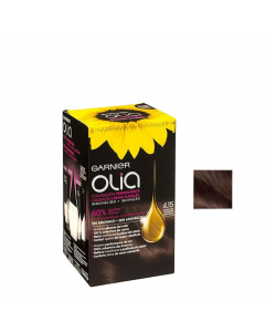 Garnier Olia. Paquete de coloración permanente 4.15 Chocolate 1un.