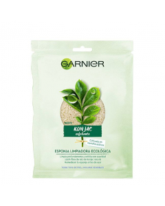 Esponja exfoliante ecológica Garnier Bio Konjac 1un.