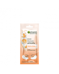 Garnier SkinActive Hyaluronic jugo de naranja ácida y anti-bolsas
en los ojos de los ojos de tejido Mask