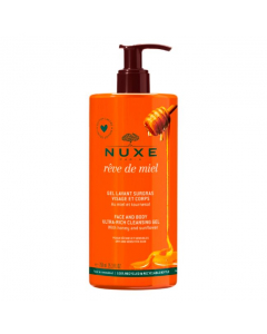 Nuxe Rêve De Miel Face And Body Ultra-Rich Cleansing Gel 750ml 