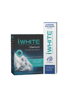 iWhite Diamond Instant Teeth Whitening Kit + Free Toothpaste