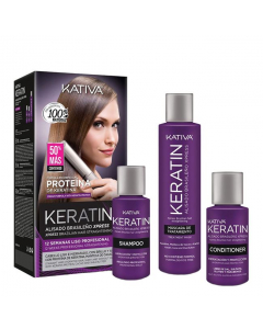 Kativa Keratin Xpress Hair Straightening Kit