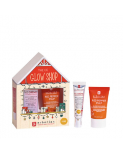 Erborian The Glow House CC Cream Doré + Red Pepper Pulp Gel Christmas Gift Set 