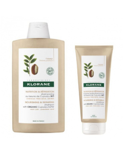 Klorane Nourishing and Repairing Capuaçu Set Shampoo + Conditioning Balm 