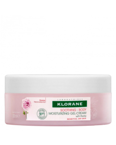 Klorane Body Peony Moisturizing Gel-Cream 200ml