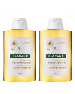 Klorane Chamomile Shampoo Pack (2x400ml)