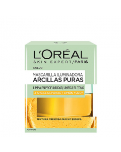 L'Oréal Máscara de arcilla amarilla 50ml