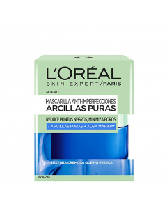 L'Oréal Máscara de arcilla azul 50ml