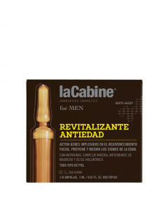 La Cabine For Men Revitalizing Anti-Aging Ampoules 10x2ml