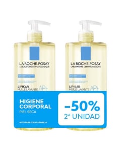 La Roche Posay Lipikar Aceite Limpiador Set Promocional 2x1L