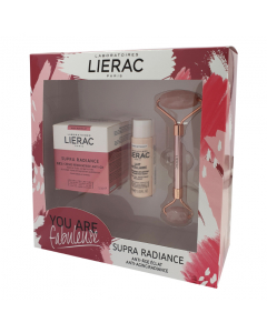 Lierac Supra Radiance Primavera Conjunto Gel-Crema + micelar Leche
+ Rodillo