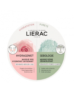 Lierac Hydragenist y Sebologie Duo Masks Hidratante + Purificación
2x6ml