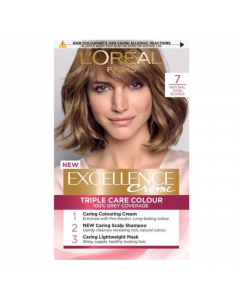 L&#39;Oréal Excellence Crème Color de cabello permanente 7.0 Rubio oscuro natural