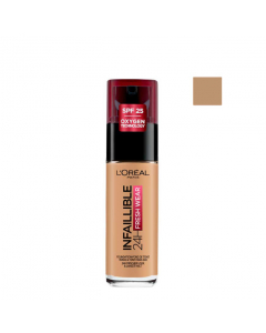 L&#39;Oréal Paris Infaillible 24h Fresh Wear Base de Maquillaje Líquida 270 Golden Sand 30ml
