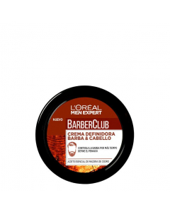 L&#39;Oréal Men Expert BarberClub Crema para el peinado del cabello y la barba 75ml