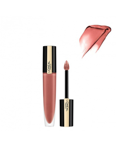L'Oréal Rouge Signature Metallics Liquid Lipstick 201 Stupefy
