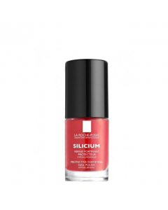 La Roche Posay Silicium Color Care Nail Polish 22 Poppy Red 6ml