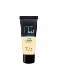 Maybelline Fit Me Matte + Poreless Foundation 103 Pure Ivory 30ml