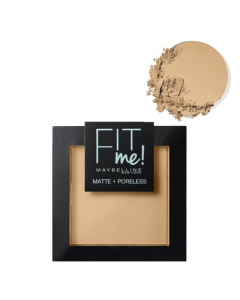 Maybelline Fit Me Matte + Polvo matificante sin poros 105 Natural 9g