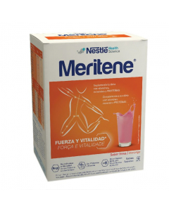 Meritene Supplement Soluble Powder Drink Strawberry x15