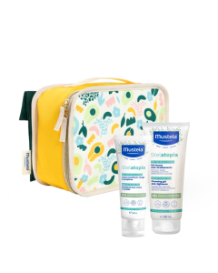 Mustela Stelatopia Set Face Cream + Cleansing Gel + Free Nécessaire