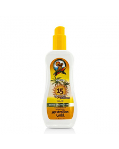 Australian Gold Spray Gel Sunscreen SPF15 237ml