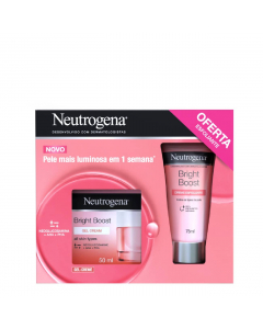 Neutrogena Bright Boost Gift Set Gel-Cream + Exfoliating Cream