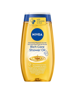 Nivea Rich Care Natural Nourishing Shower Oil 200ml