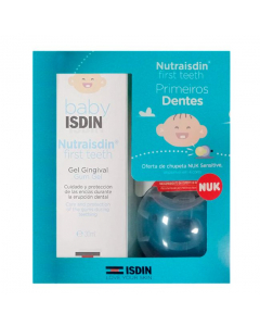 Nutraisdin First Teeth Gum Gel + Free NUK Sensitive Pacifier