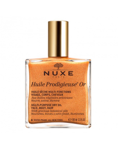 Nuxe Huile Prodigieuse OR Multi-Purpose Dry Oil for Face, Body and Hair 100ml