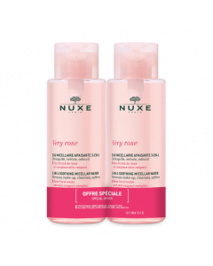 Nuxe Very Rose 3-In-1 Soothing Micellar Water Duo 2x400ml