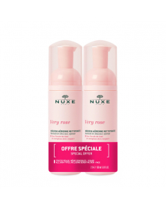 Nuxe Very Rose Light Cleansing Foam Duo 2x150ml