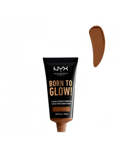 NYX Born To Glow Base de maquillaje naturalmente radiante Mocha 30ml